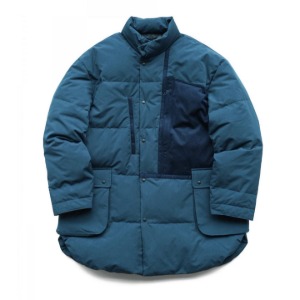 Porter Classic Weather Down Shirt Jacket Navy