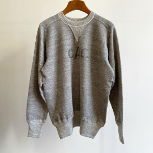 Warehouse Freedom Sleeve Sweatshirt “CAC” Grey