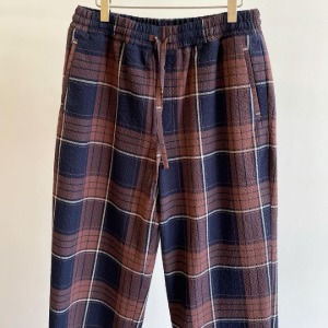 Le 17 Septembre Homme / 917 Merida Easy String Pants Brown Check