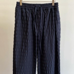 Le 17 Septembre Homme / 917 Ripple Easy String Pants Navy