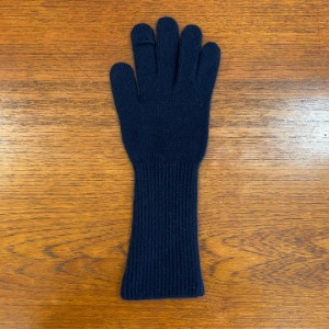 Amomento Fingerhole Gloves Navy (Women) 