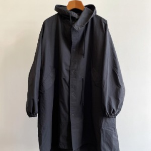 Porter Classic Weather Military Coat Black