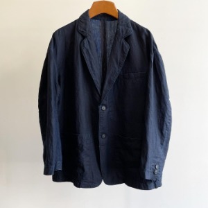 Porter Classic Farmer’s Linen Classic Jacket Indigo
