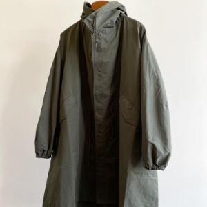 Porter Classic Weather Military Coat Olive