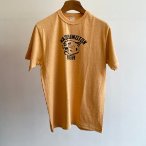 Warehouse Printed T-shirt “Washington” Orange