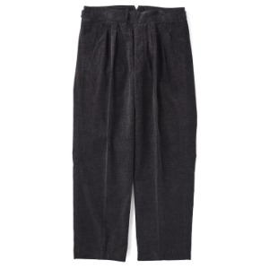 Old Joe Double-Pleated Smarty Trouser Graphite