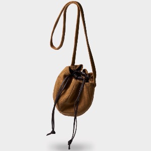 Phigvel Drawstring Bag Small Khaki Brown