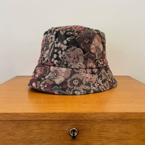 Amomento Flower Jacquard Bucket Hat (Women) 
