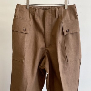 Haversack Heavy Oxford Mil Trousers Brown